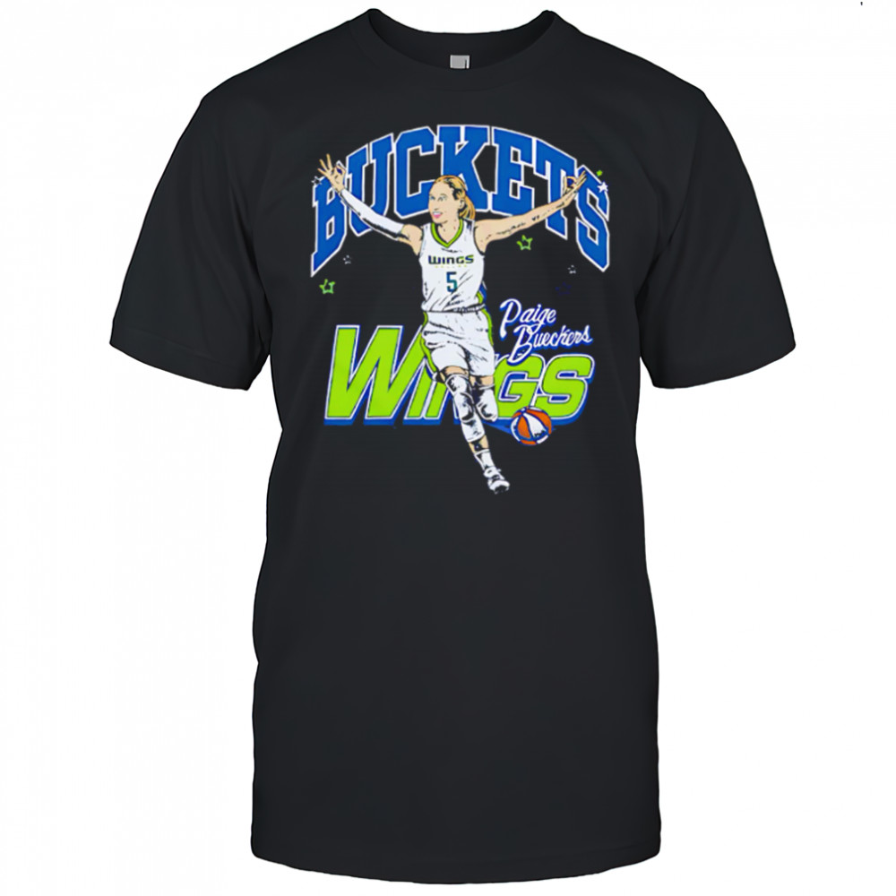 Dallas Wings Paige Bueckers Buckets vintage champions shirt