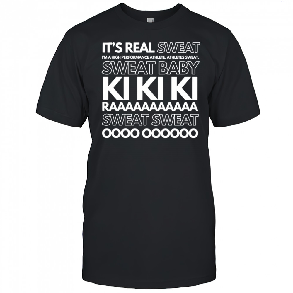 Danny RIC Daniel Ricciardo it’s real sweat I’m a high performance athlete athletes sweat shirt