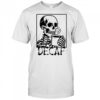 Decaf Skeleton Coffee Skull T-Shirt