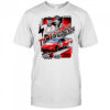 Denny Hamlin Checkered Flag Sports 2025 Goodyear 400 Race Winner signature shirt
