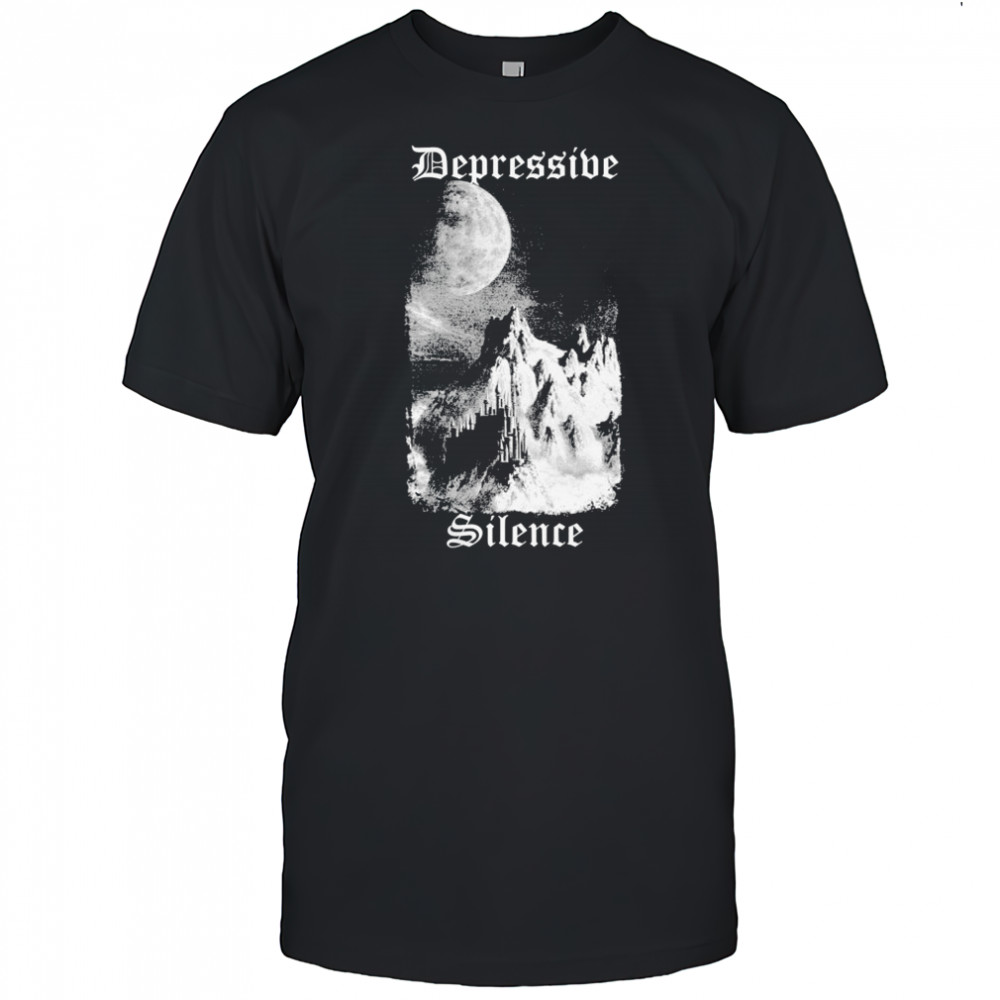 Depressive Silence Mourning T-shirt