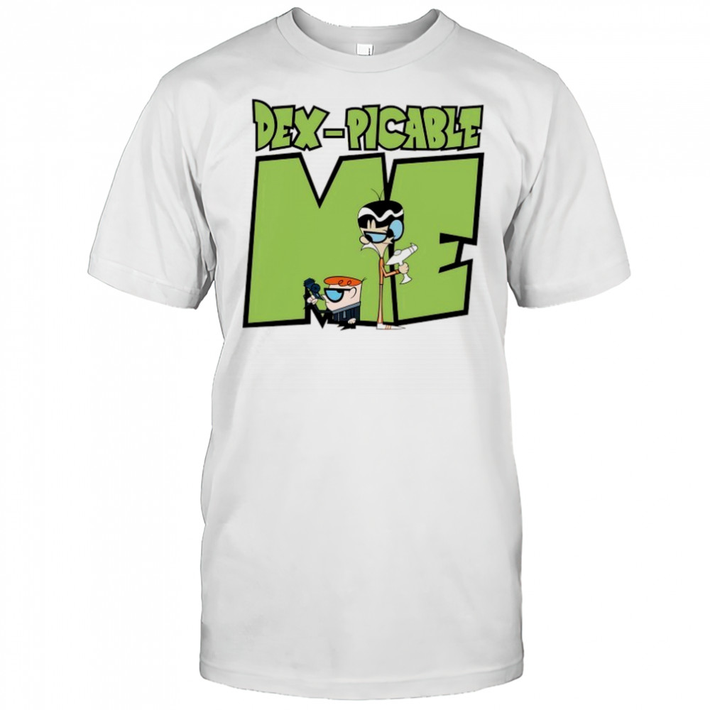 Dexter’s Laboratory X Dex-Picable Me cartoon shirt