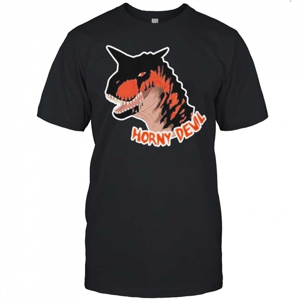 Dinosaur Carnotaurus Horny Devil T-shirt