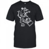 Dirty rat print shirt