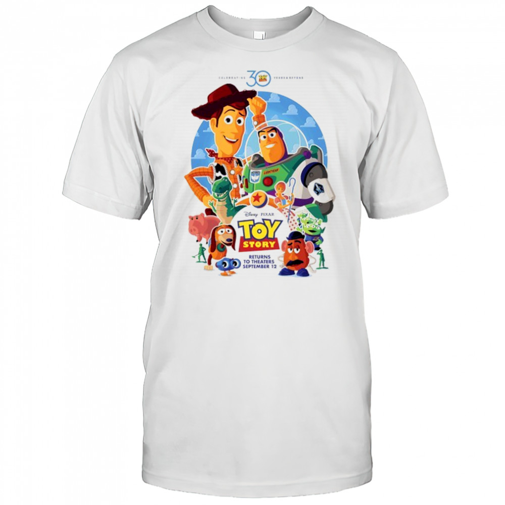 Disney & Pixar’s Toy Story returns to theaters september 12 shirt