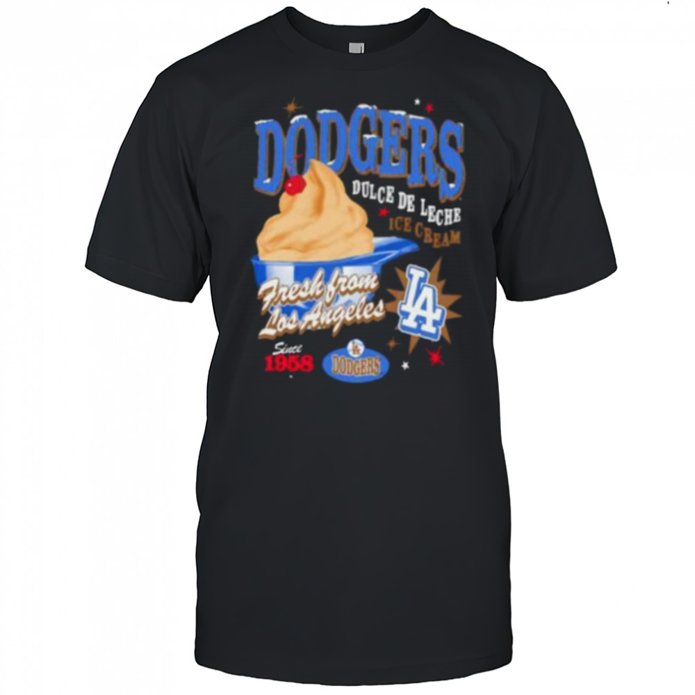 Dodgers ice cream fresh from Los Angeles shirt