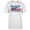 Dodgers Jackie Robinson 42 Signature shirt