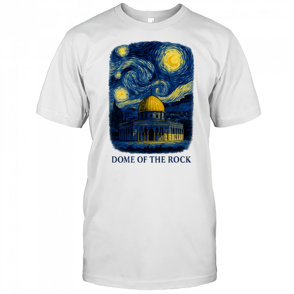Dome of the rock Starry Night shirt