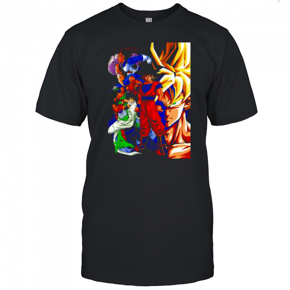 Dragon Ball Z Shitajiki Goku shirt