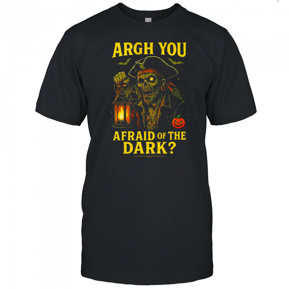 Drumzombie Argh You Afraid of the Dark T-Shirt