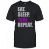 Eat Sleep Yaoi Repeat 2025 T-Shirt