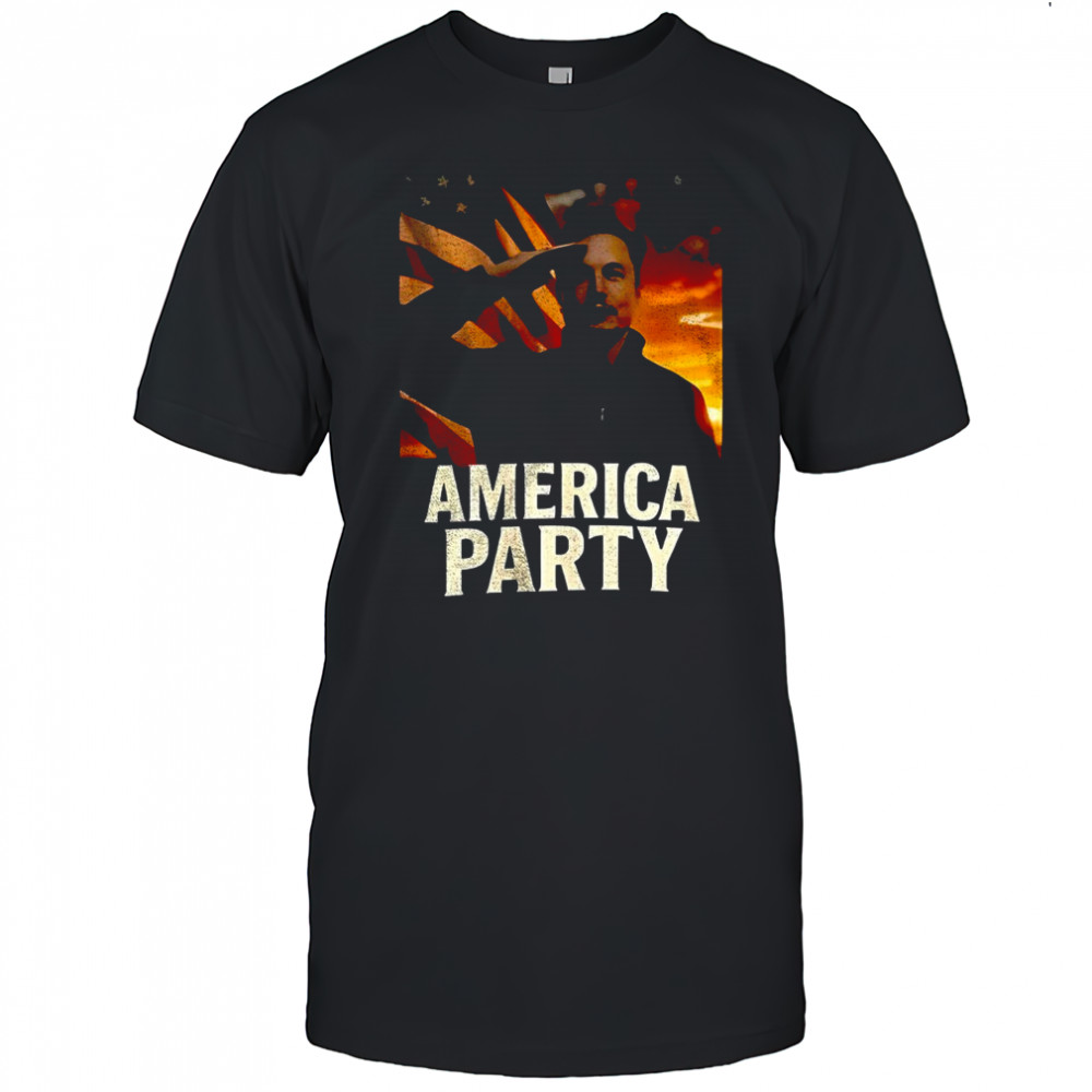 Elon Musk America Party 2025 T-Shirt
