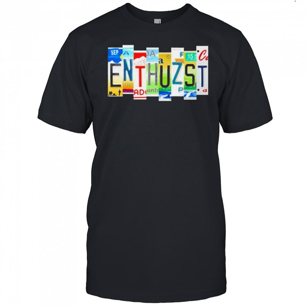 Enthuzst Plate T-shirt