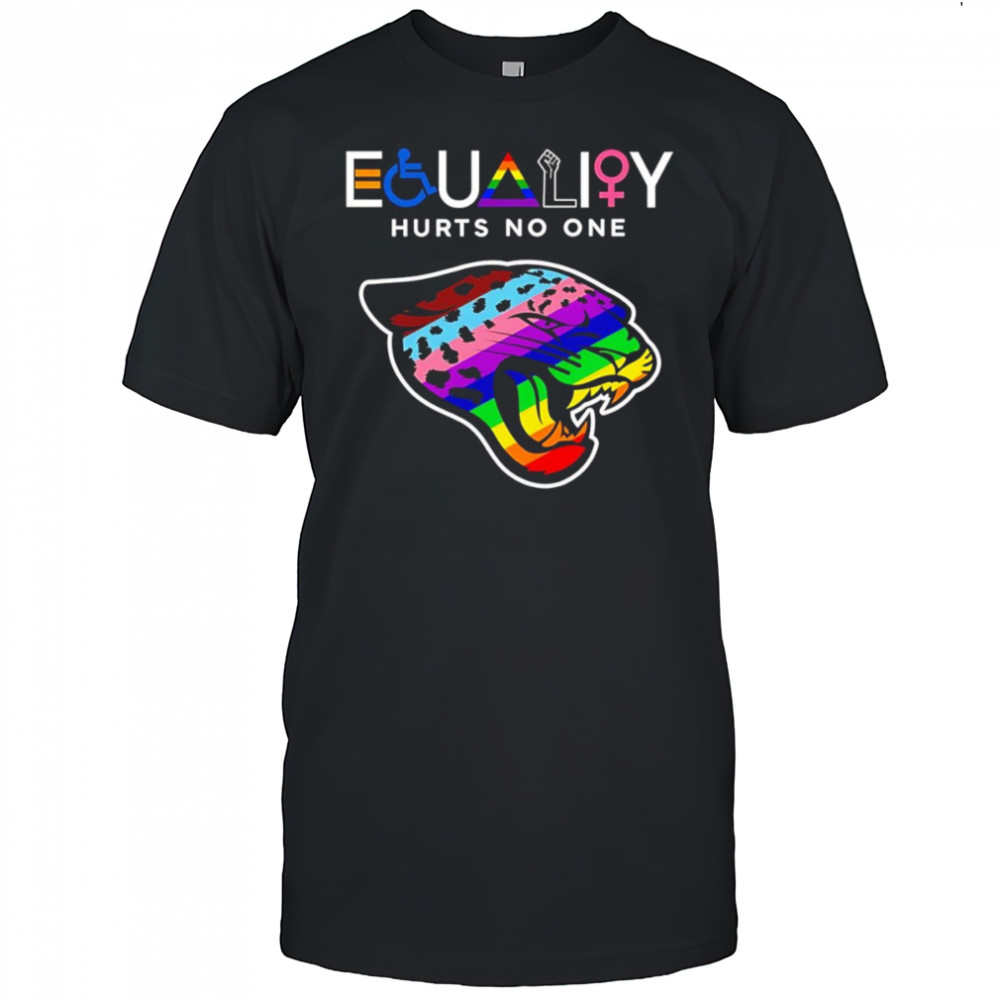 Equality hurts no one Jacksonville Jaguars shirt