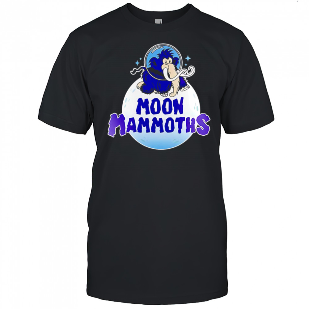Erie Moon Mammoths 2025 Black Baseball shirt
