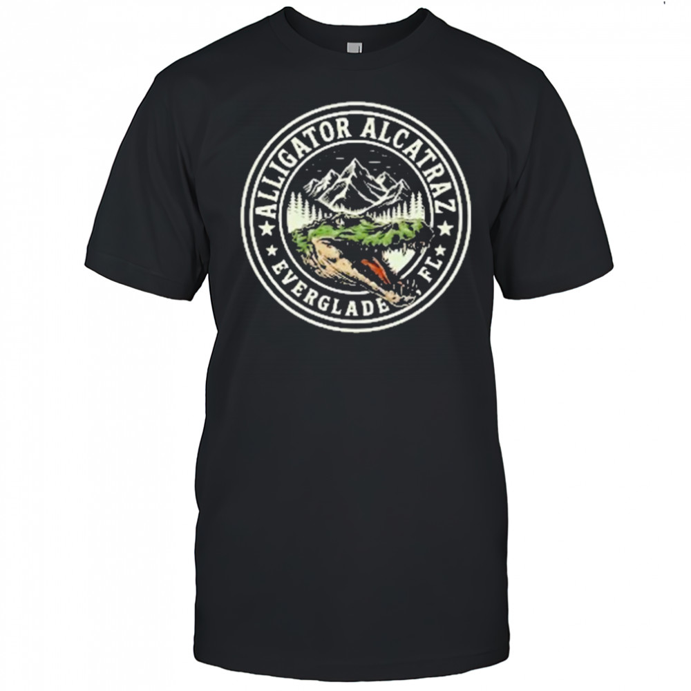 Everglades Florida Alligator Alcatraz T-Shirt