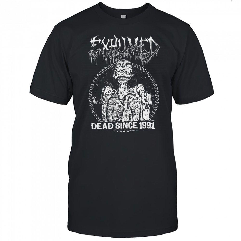 Exhumed Dead Since 1991 Skeleton T-shirt