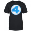 Fantastic Four Logo retro shirt
