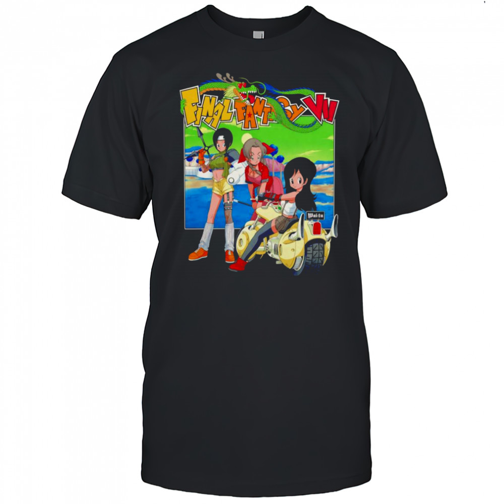 Final Fantasy VII x Dragon Ball shirt