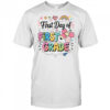First Day Of First Grade Back To School Teacher Girls Shirt