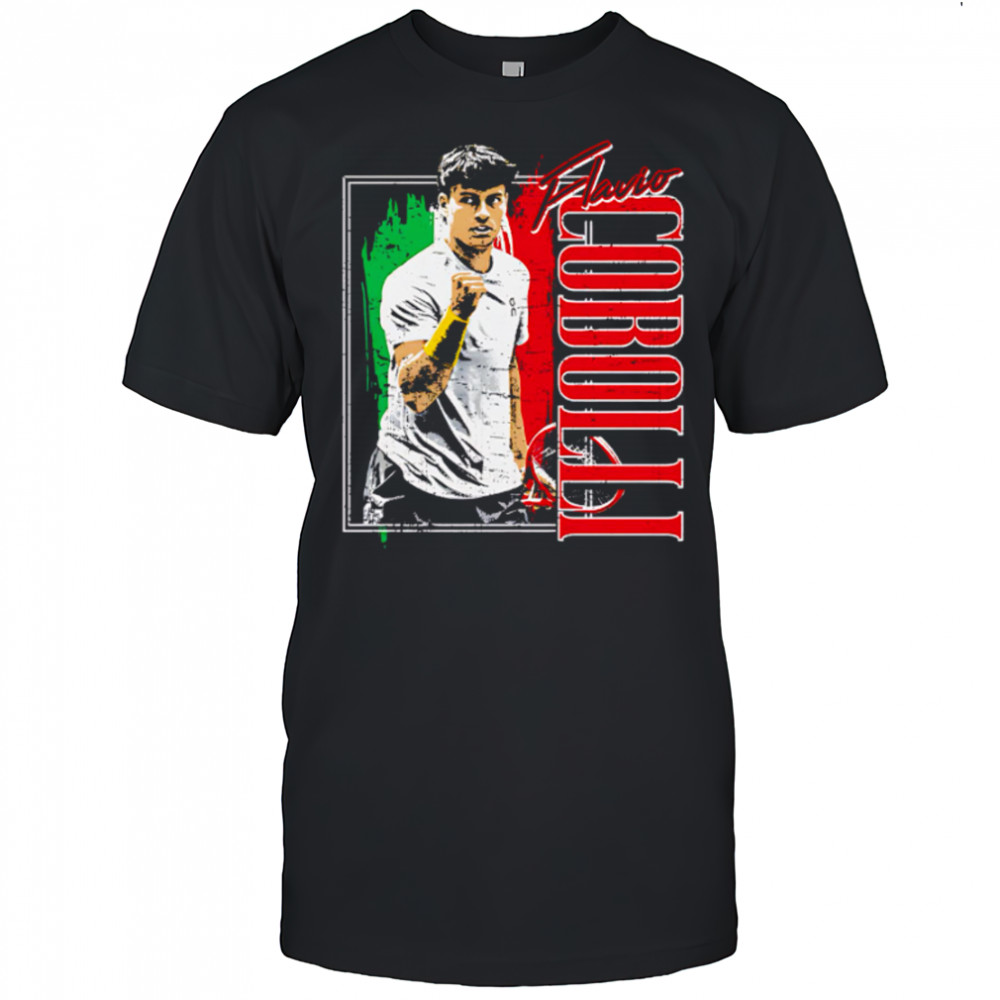Flavio Cobolli Italian tennis player Country shirt
