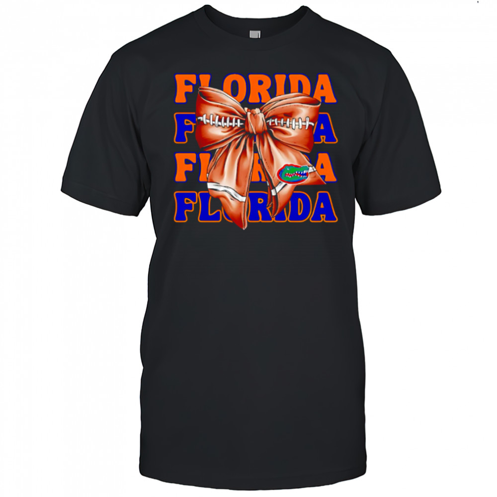 Florida Gators Bow Repeat Design shirt