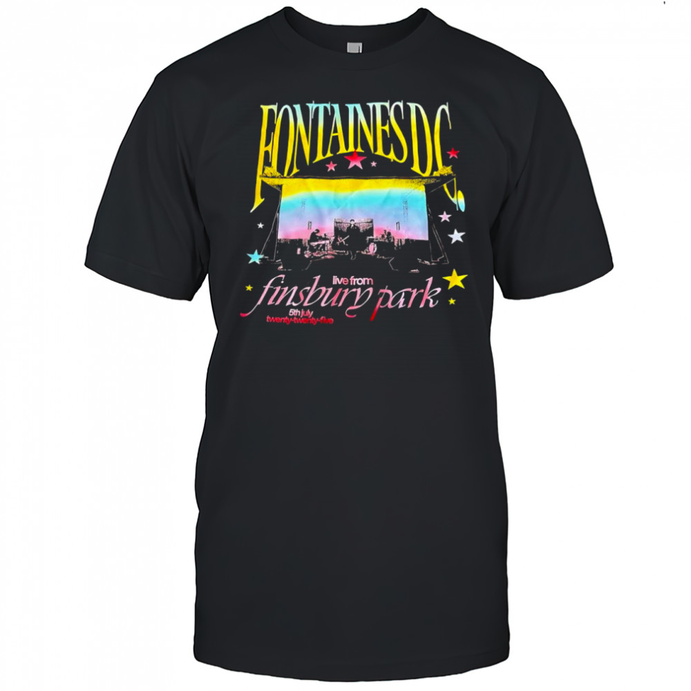 Fontaines Dc Live From Finsbury Park T-Shirt