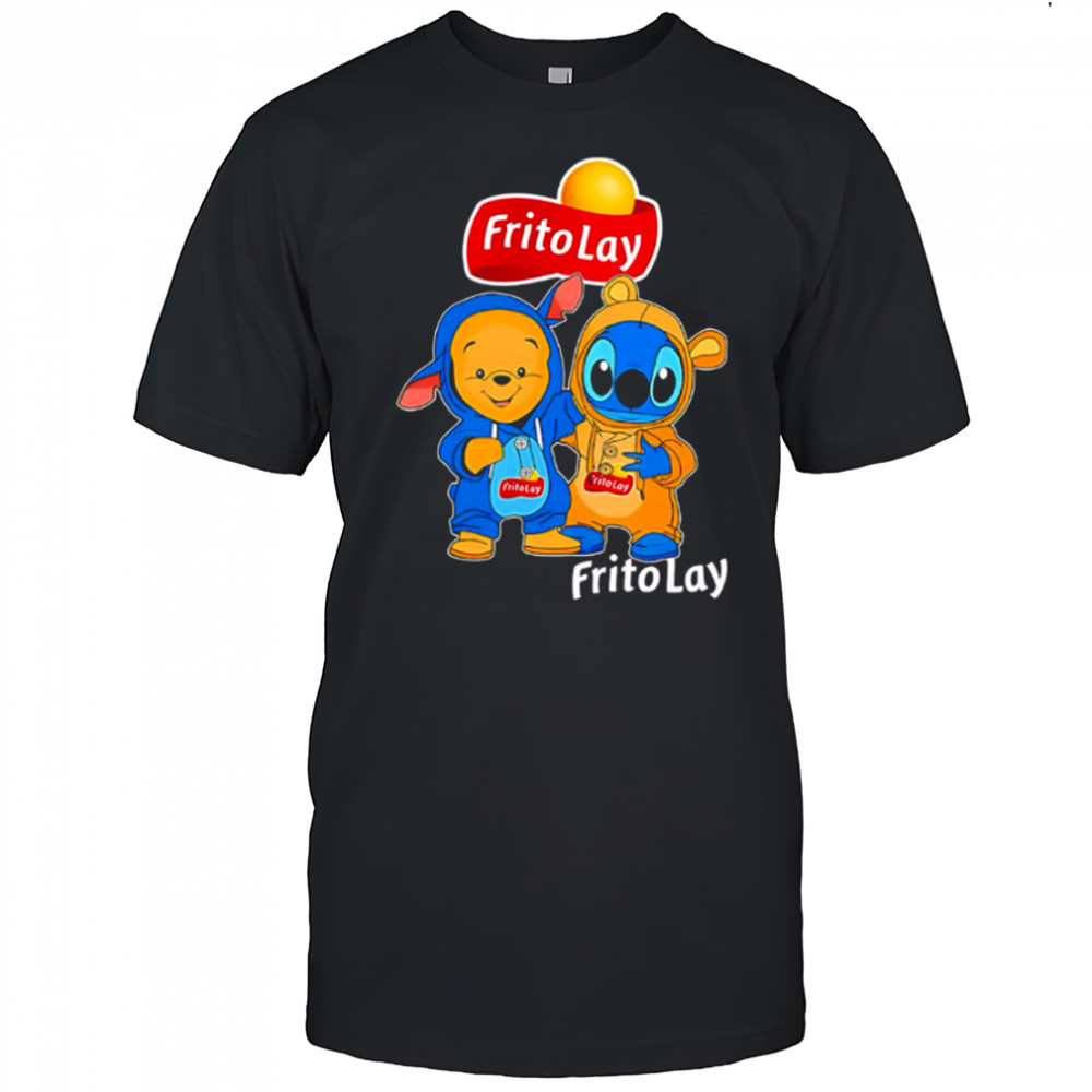 Fritolay pooh and stitch friends shirt