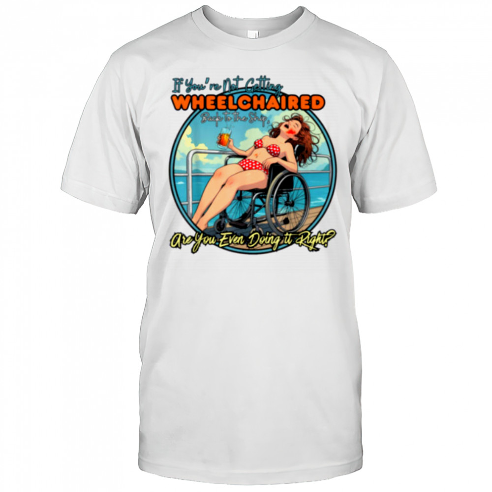 funny cruise ship vacation T Shirt