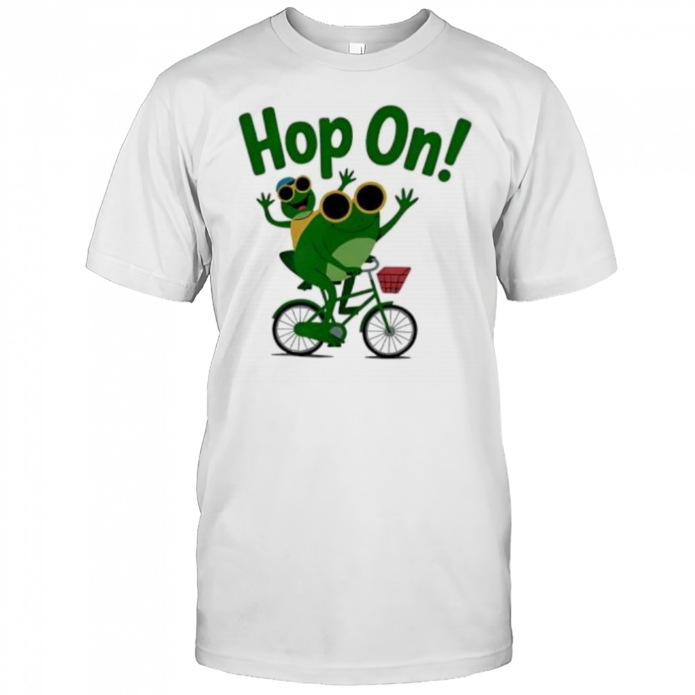 Funny frog Hop on shirt
