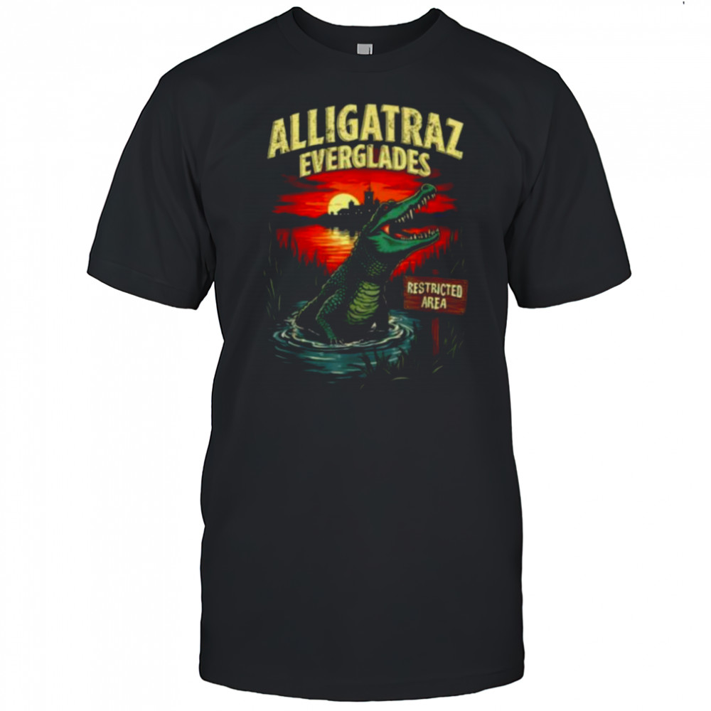 Funny Meme Alligatraz Everglades Alcatraz Men Women Gifts T Shirt