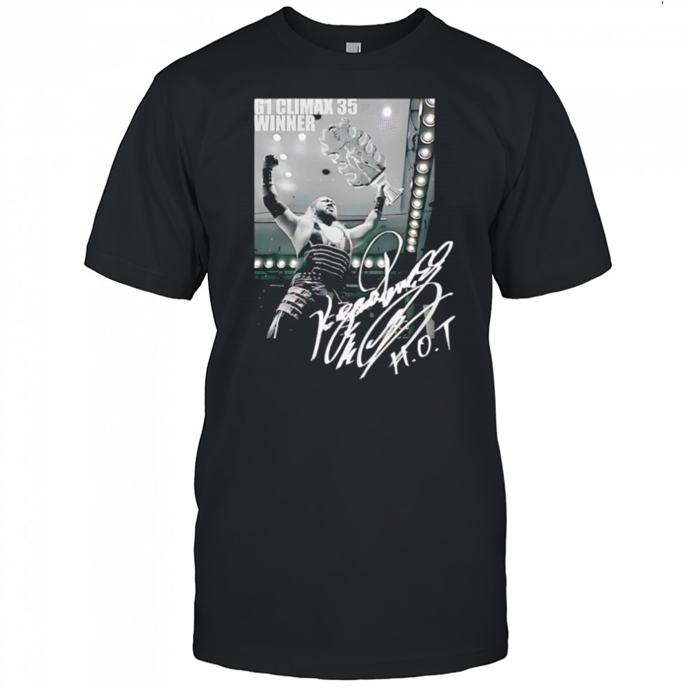 G1 Climax 35 winner shirt