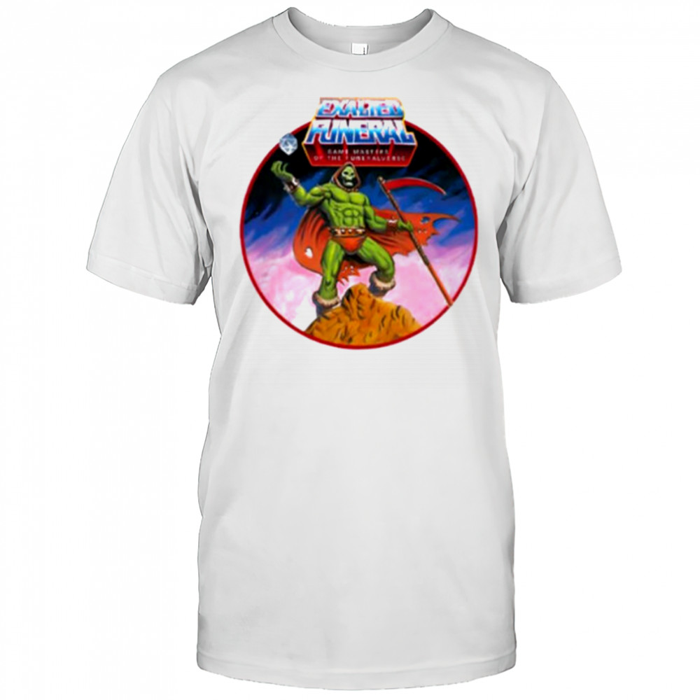 Game Masters of the Funeral verse Skully tor Ringer shirt