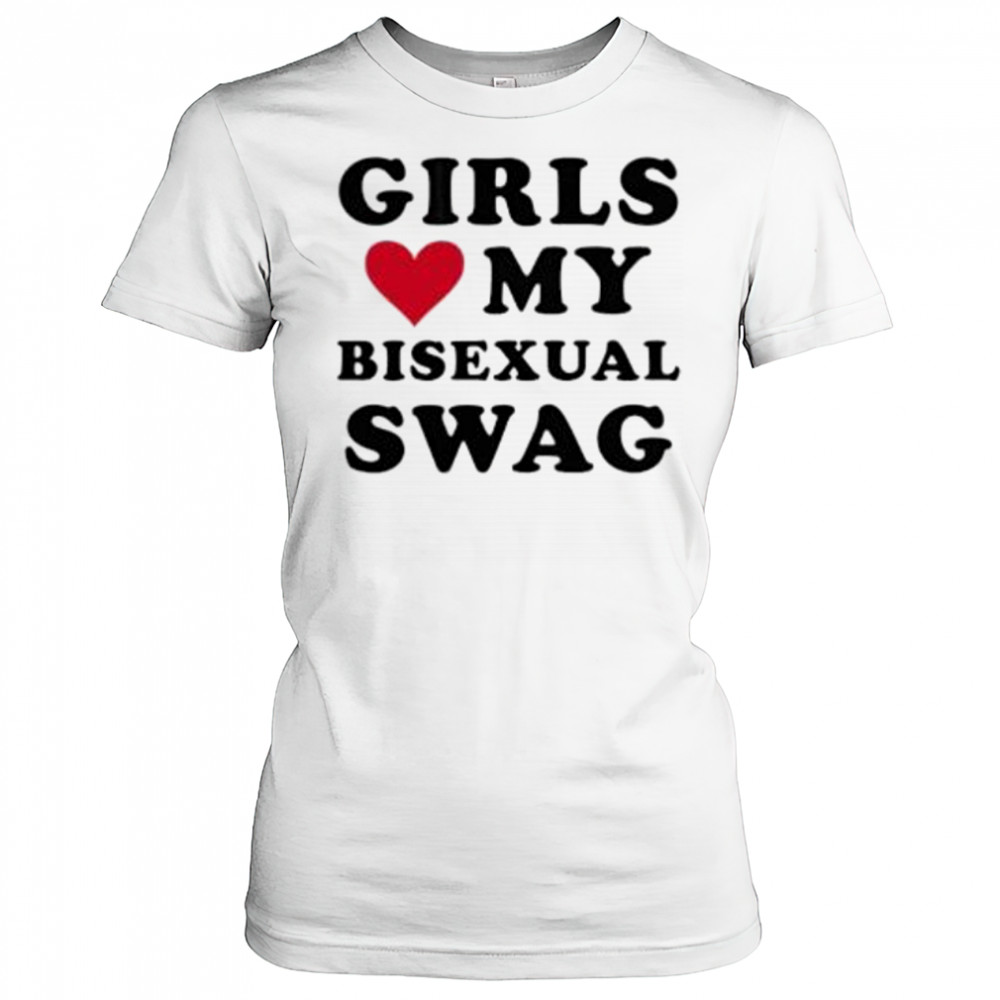 Girl Heart My Bisexual Swag shirt