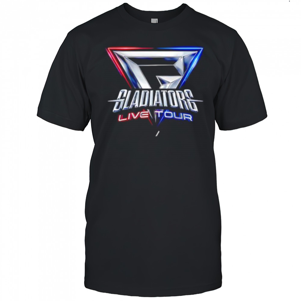 Gladiators Live Tour logo shirt