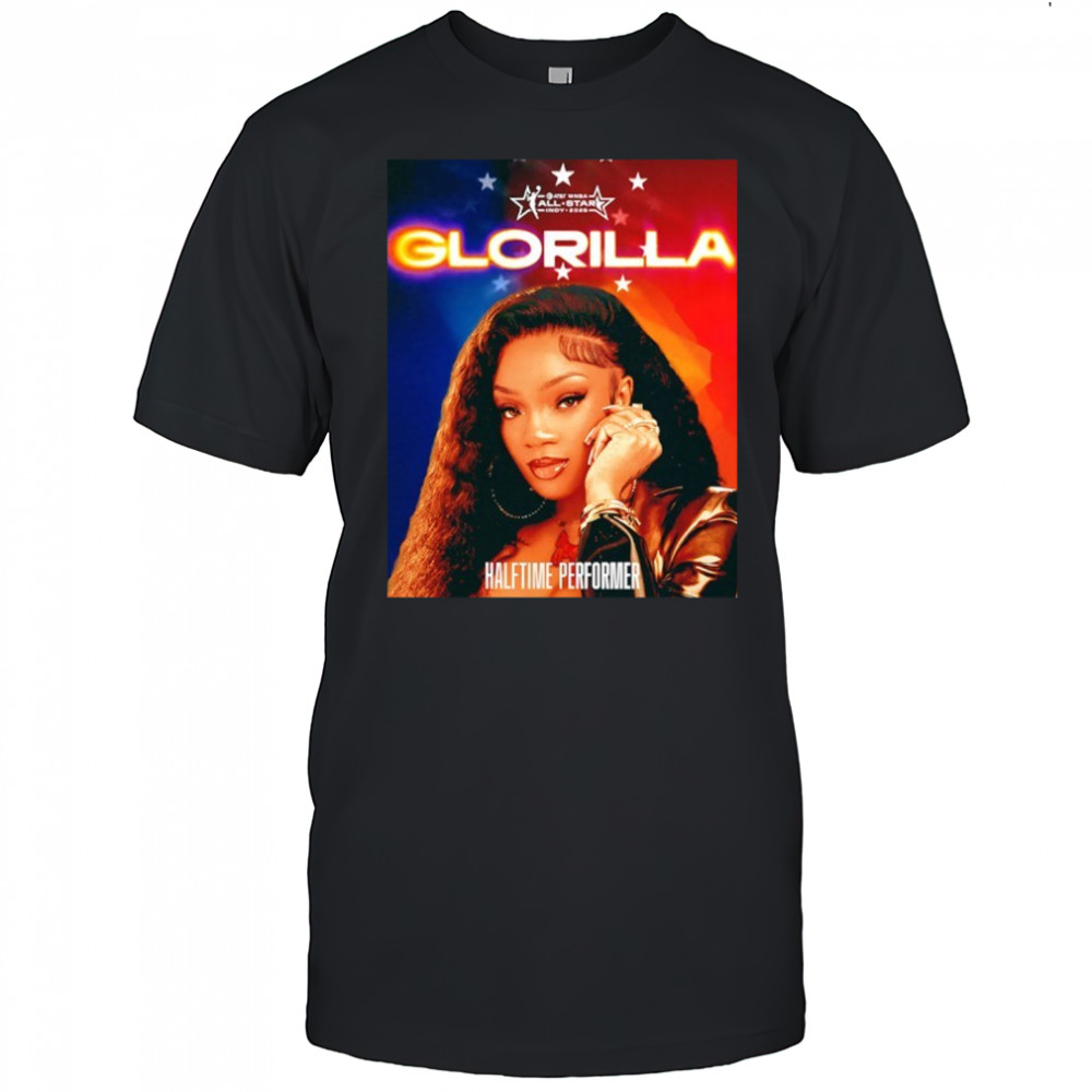 GloRilla 2025 AT&T WNBA All Star Game halftime perform shirt