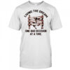 Goat living the dream one bad decision at a time shirt