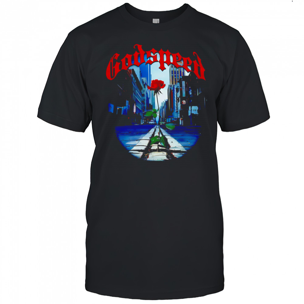 Godspeed New York rose shirt