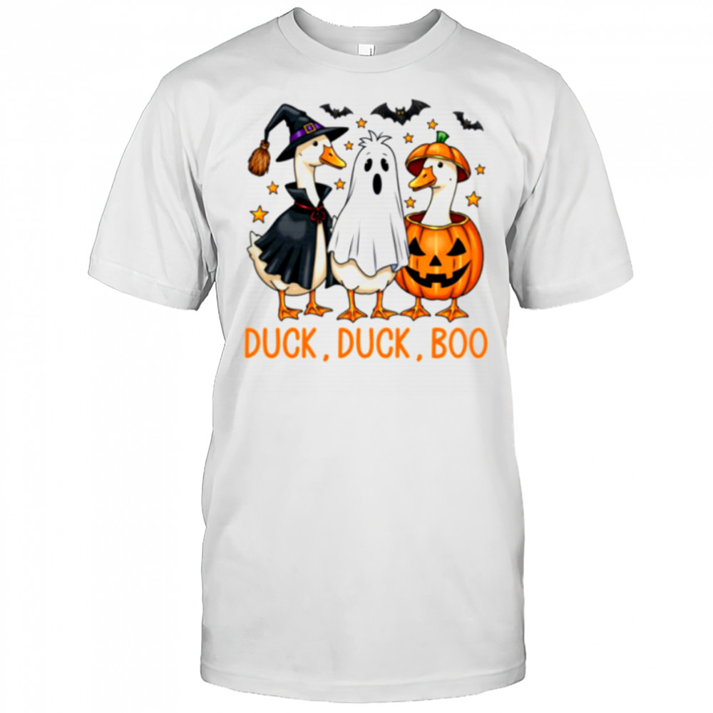 Goose Spooky Season Halloween Duck Duck Boo Shirt