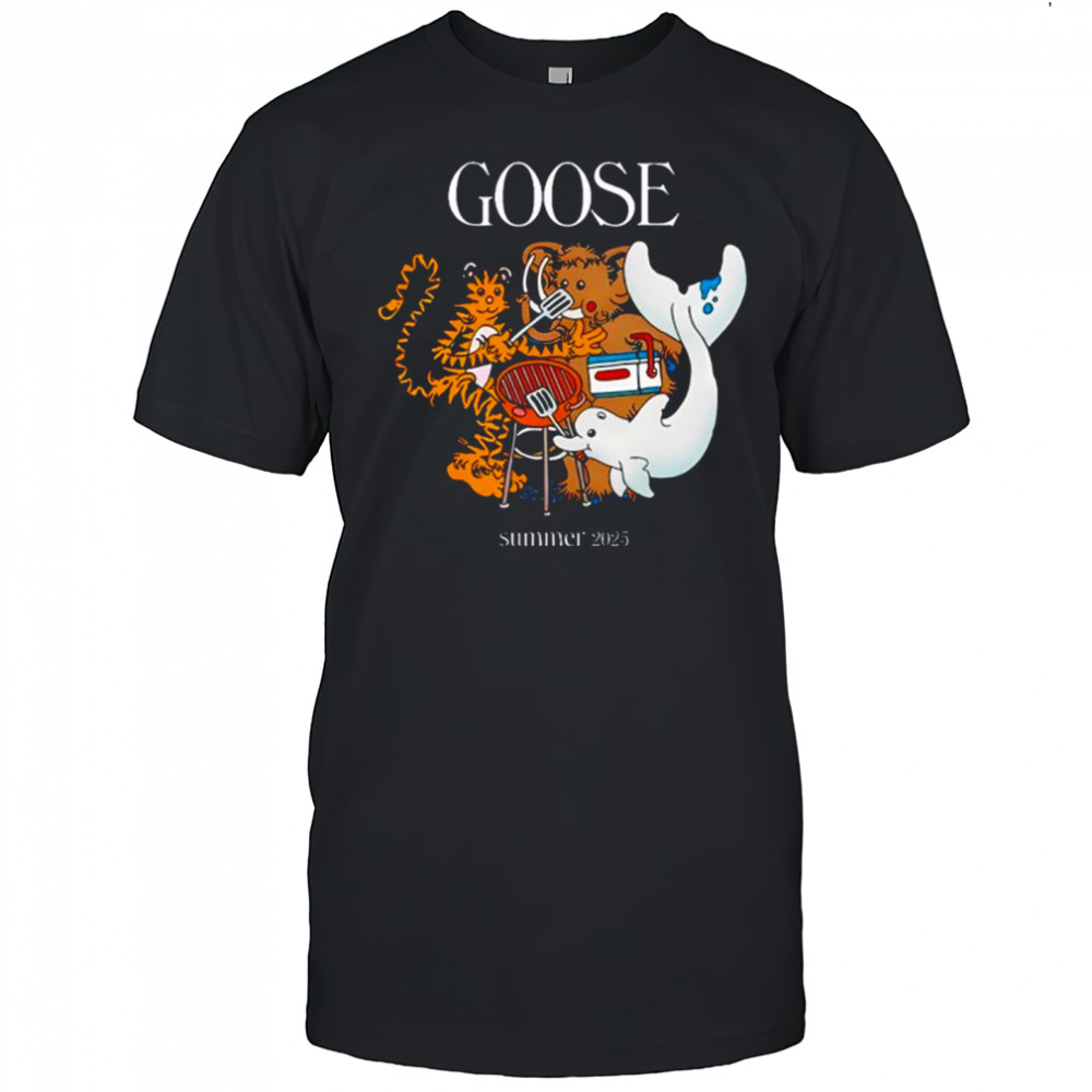 Goose Summer Tour 2025 Merch Shirt