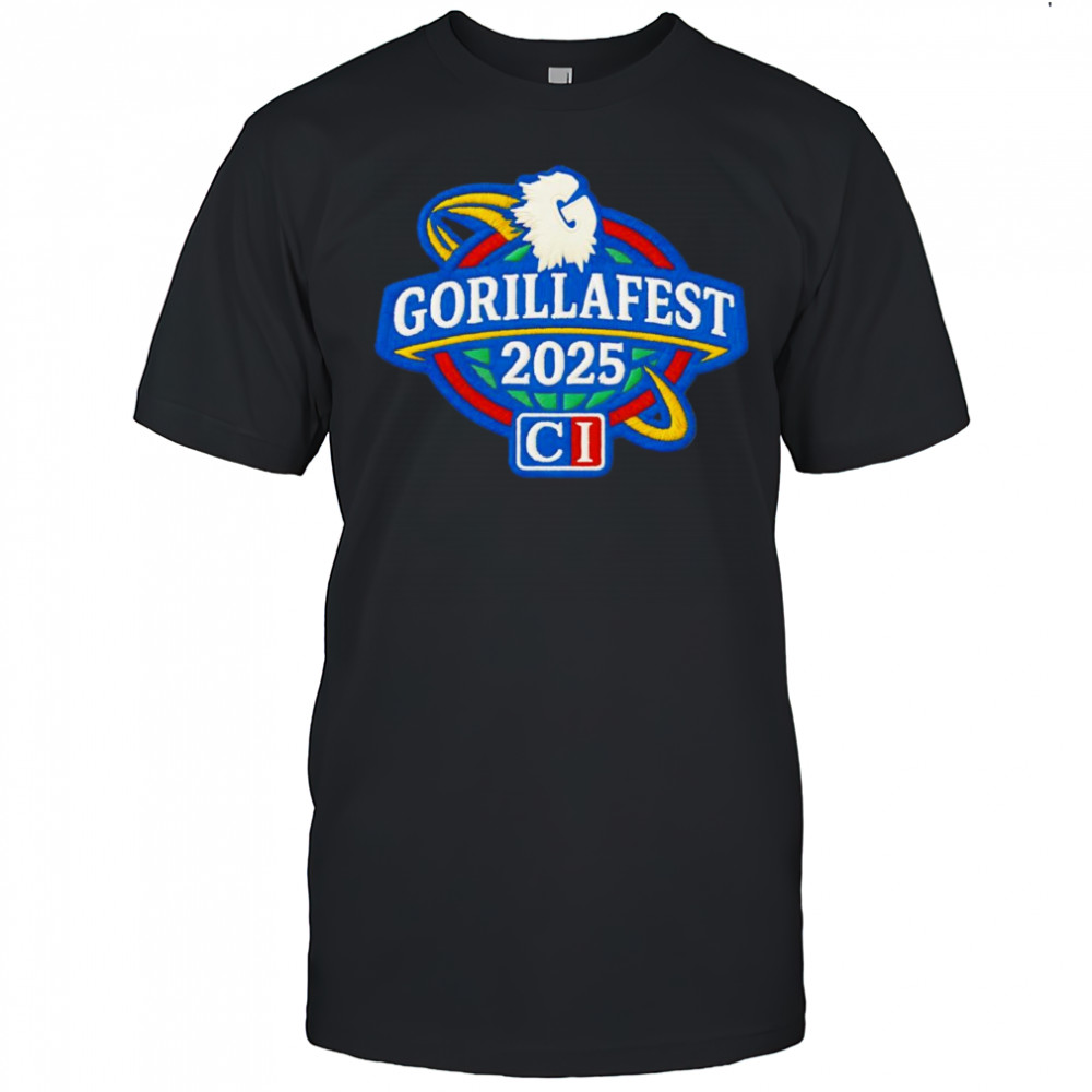 Gorillafest 2025 logo shirt