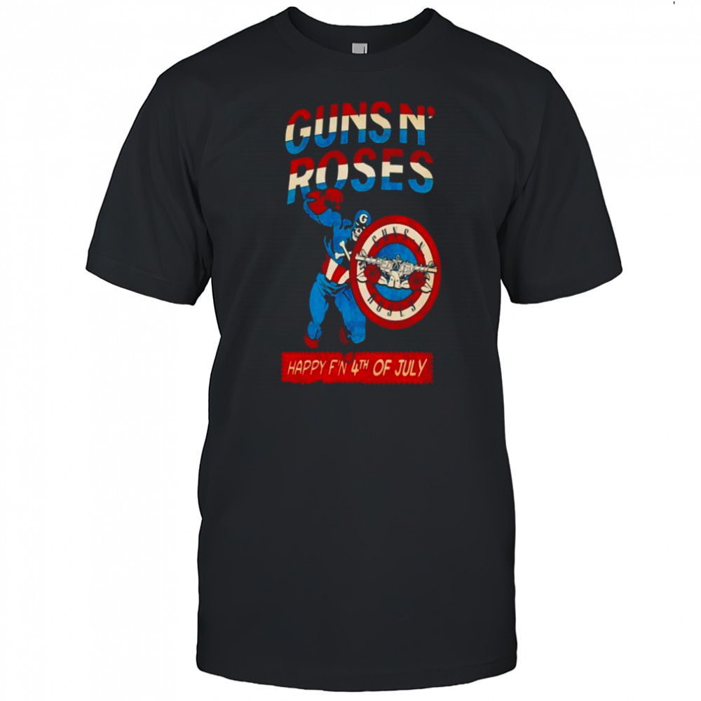 Gun N Roses Happy 4th Of July Unisex T-Shirt