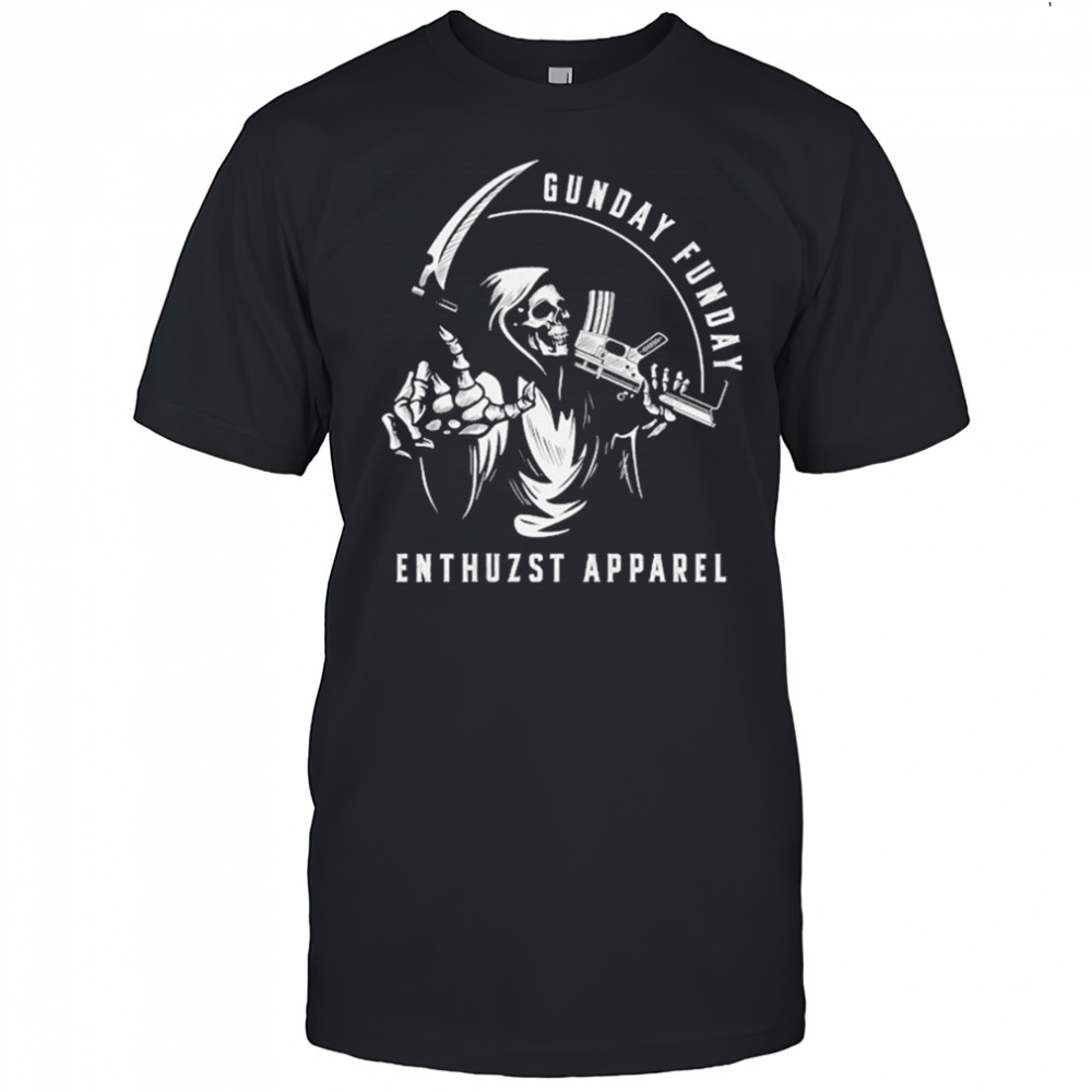 Gunday Funday Enthuzst Grim Reaper T-shirt