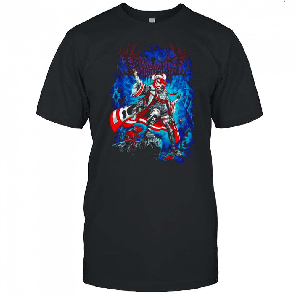 Hakos Baelz Metalcropolis shirt