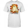 Halloween Ghost Coquette Bow Reading Read More Books Teacher Pullover Shirt