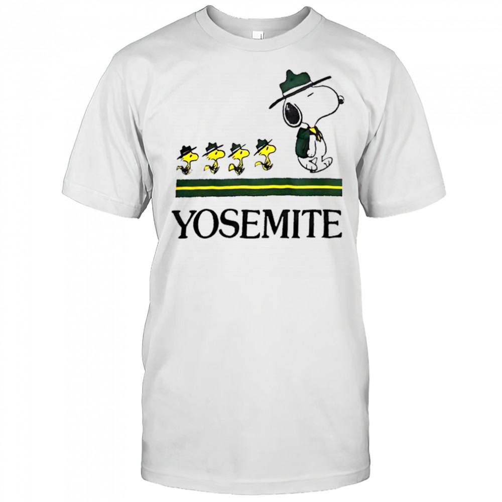 Happy Snoopy Yosemite Vintage T-Shirt