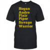 Hogan Andre Flair Piper Savage Warrior T-Shirt