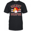 Homer Secret Weapon baseball cartoon shirt