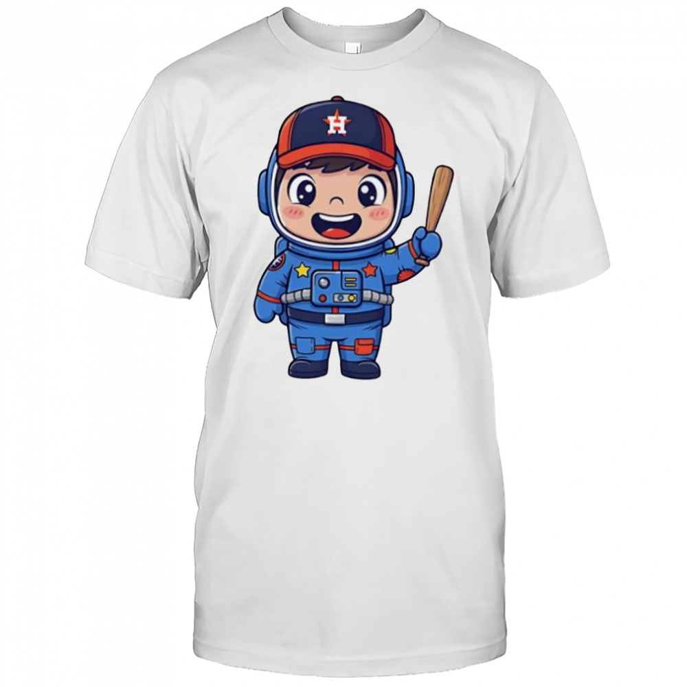 Houston Astros Cartoon Astronaut shirt