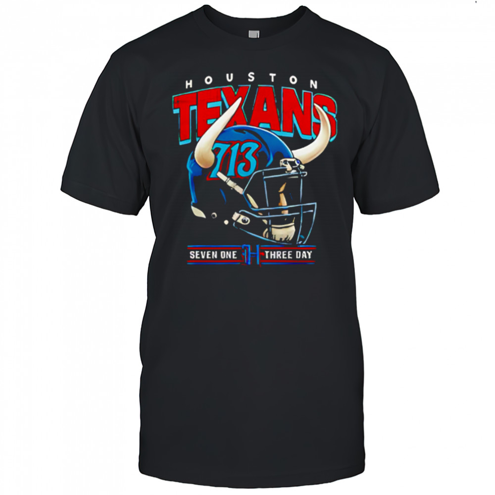 Houston Texans H-Town 713 Day Lil Keke helmet shirt